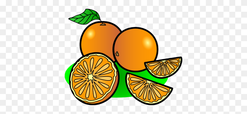 400x328 Image Oranges Food Clip Art - Food Can Clipart