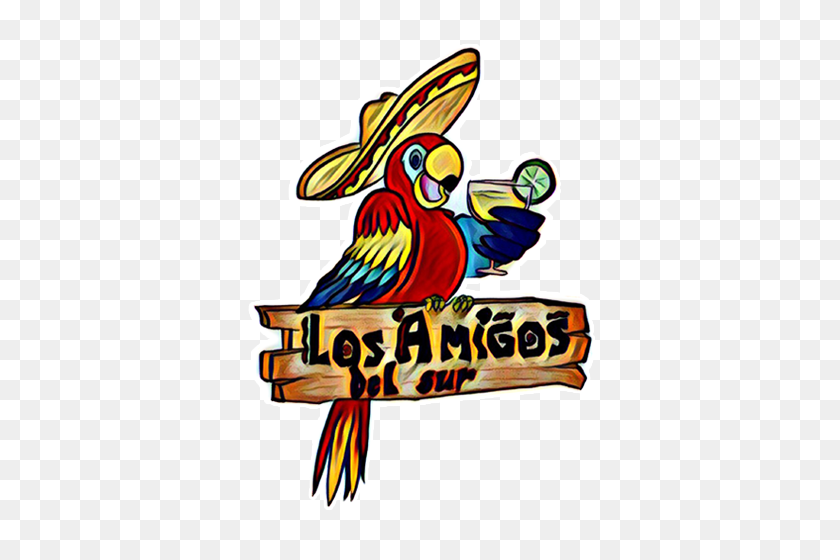 500x500 Image Result For Amigos Clipart Parrotspalmsampparty - Amigos Clipart