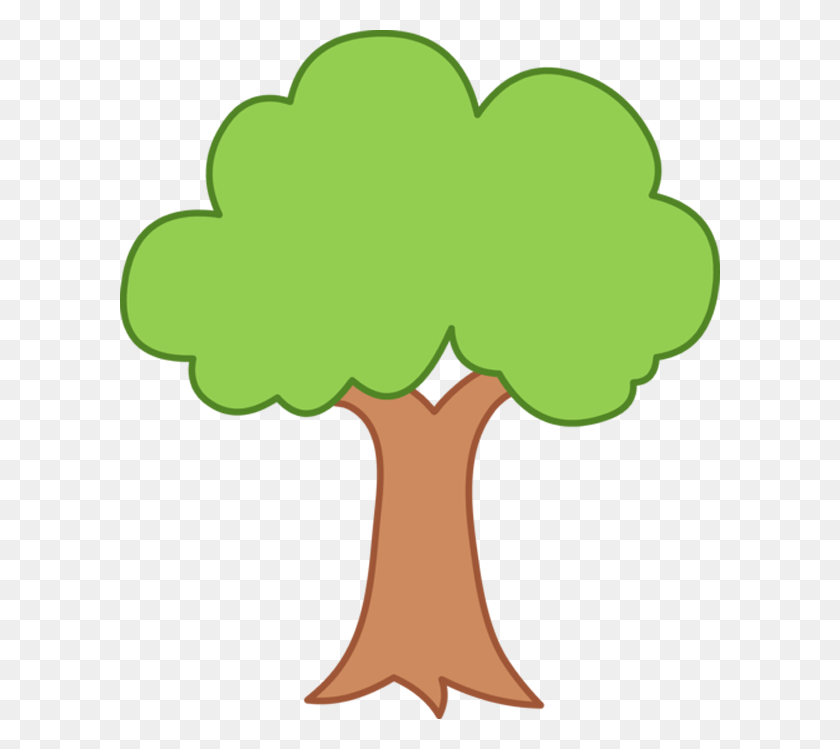 600x689 Image Result For Apple Tree Painting Simple Trees - Family Tree Clipart