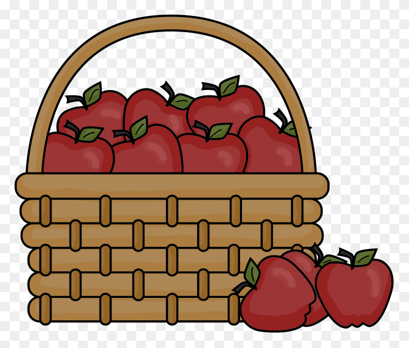 1388x1167 Resultado De Imagen Para Basket Clipart Apple And Pumpkin Painted Rocks - Apple Basket Clipart