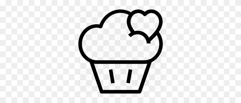 300x300 Image Result For Cake Clipart Black And White Clipart - Bobby Pin Clip Art