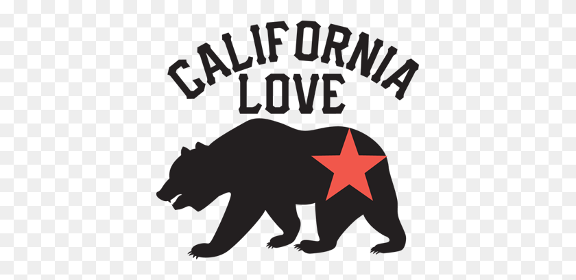 383x348 Image Result For California Bear With Heart California Bear - California Bear PNG