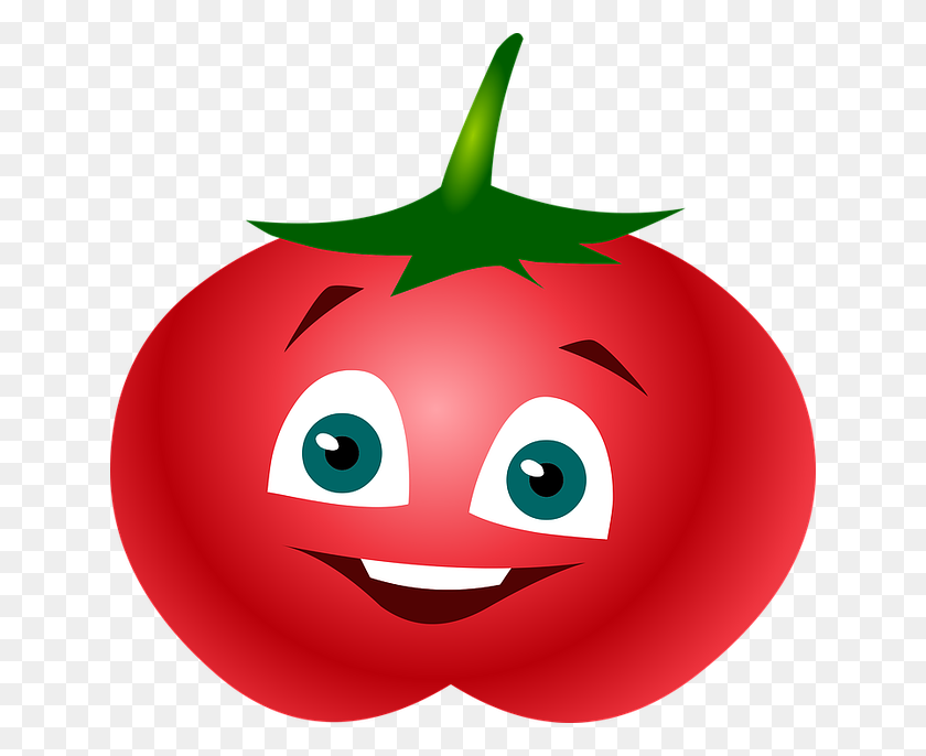 640x626 Resultado De Imagen Para La Investigación De Diseño De Dibujos Animados De Tomate Enlatado - Rebanada De Tomate Clipart