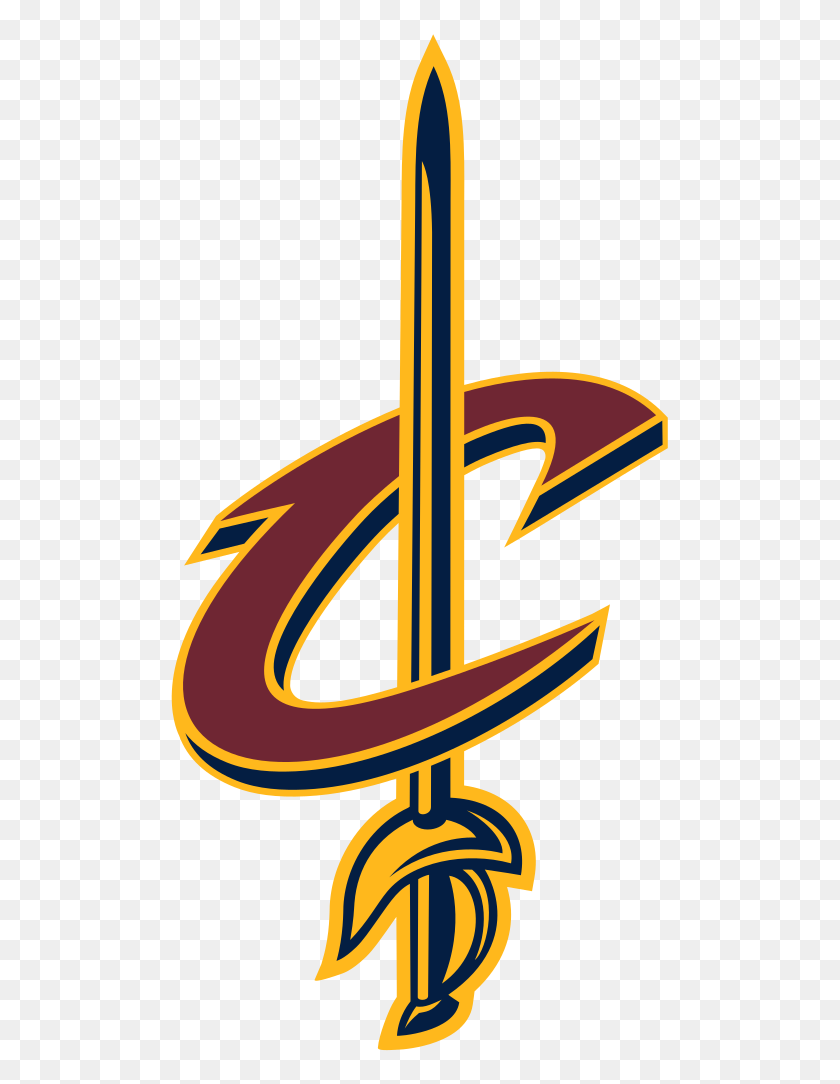 504x1024 Image Result For Cleveland Cavs Logo Printables - Cleveland Cavaliers Clipart