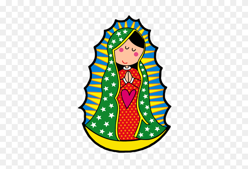 416x512 Image Result For La Rosa De Guadalupe Caricaturas Clip Art - Our Lady Of Guadalupe Clipart