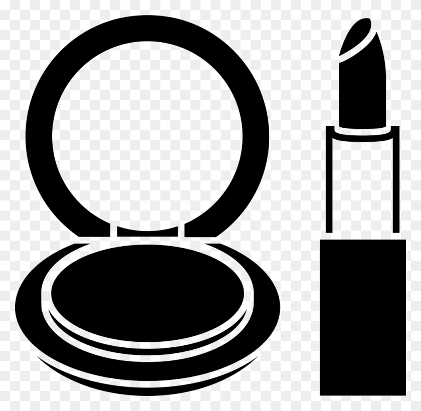 980x956 Image Result For Makeup Vector Black And White Hd Wallpaper - Garage Clipart Black And White