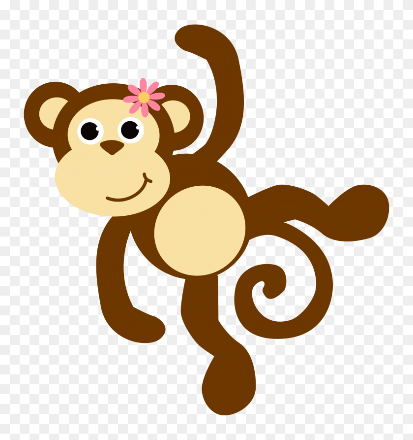 2219x2372 Image Result For Monkey Applique Cricut Diy Monkey - Monkey On Tree Clipart