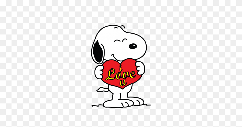 215x382 Resultado De Imagen Para Imágenes De Amor De Snoopy - Imágenes Prediseñadas De San Valentín De Snoopy