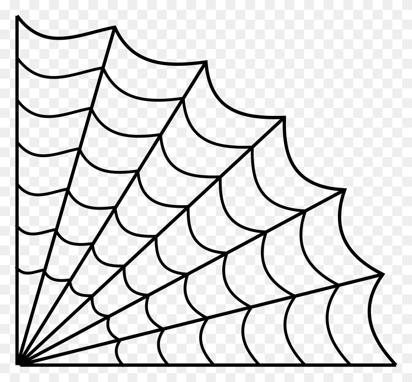 2801x2579 Image Result For Spider Web Line Drawing Art For Quilt - Spider Web Clipart PNG