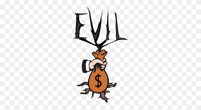 228x400 Image Root Of Evil - Evil Clipart