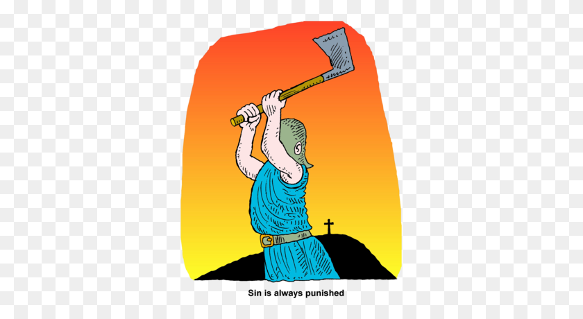 319x400 Image Sin Is Always Punished - Sin Clipart