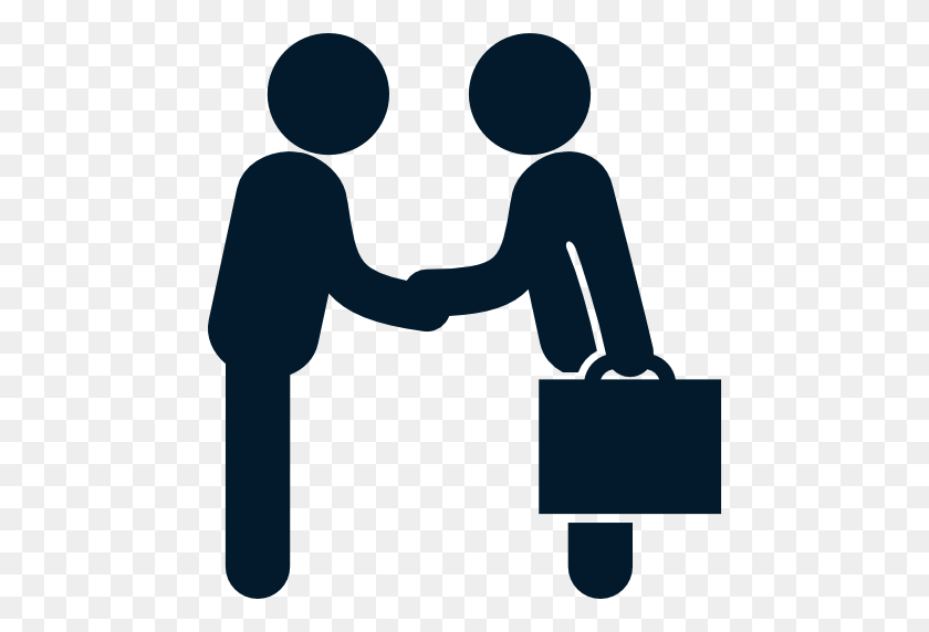 512x512 Images - Handshake Clipart PNG