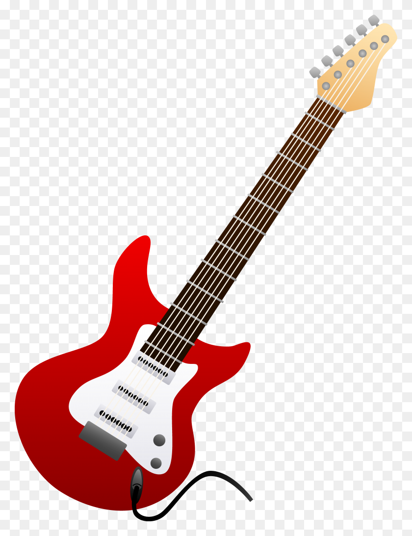 5971x7908 Images For Electric Guitar Silhouette Clip Art - Guitar Silhouette PNG