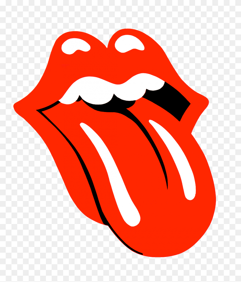 1050x1242 Идеи Татуировок На Губах С Логотипом Gt Rolling Stones - Licking Lips Clipart