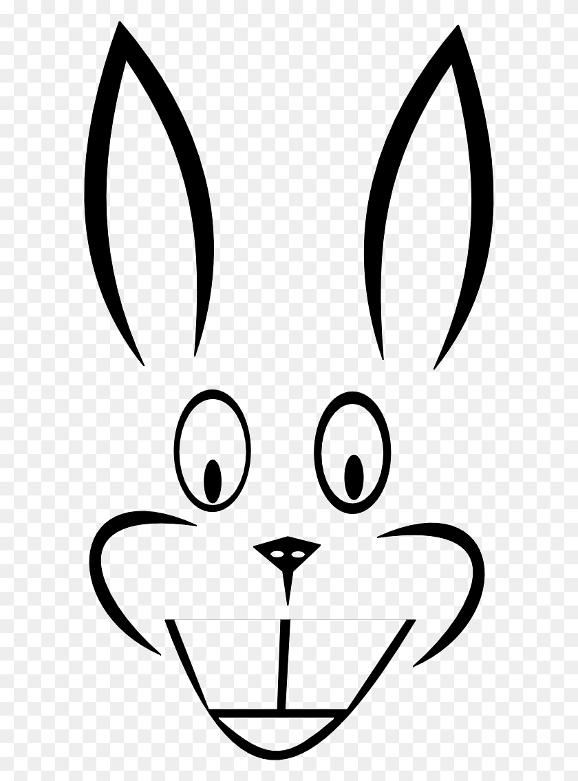 597x1075 Images For Rabbit Hop Clipart - Rabbit Ears Clipart