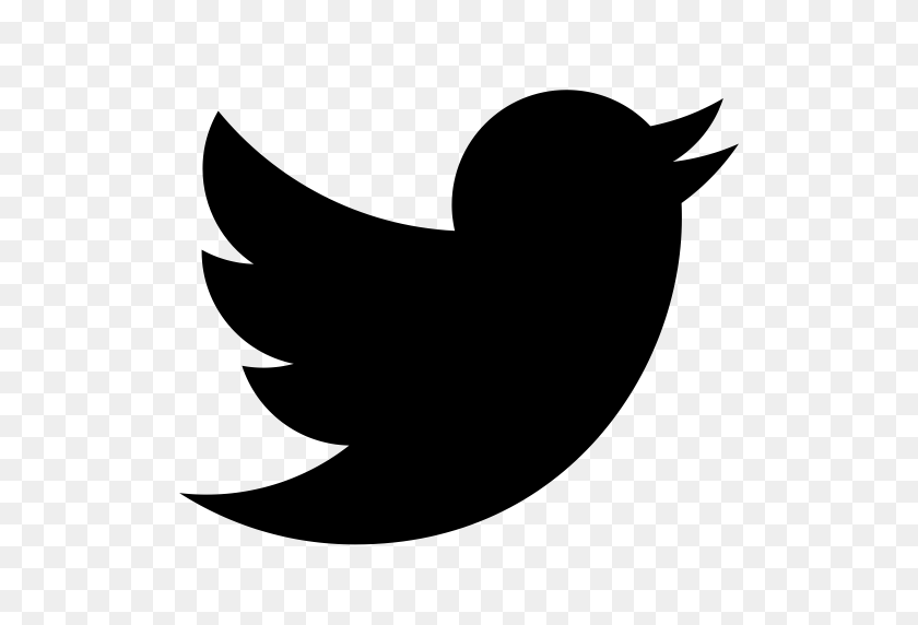 512x512 Images Of Black Twitter Logo Png - Twitter Logo PNG White