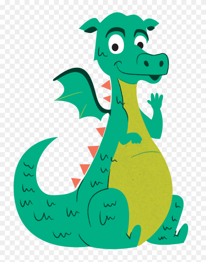 792x1024 Images Of Dragons For Kids - Modest Clipart