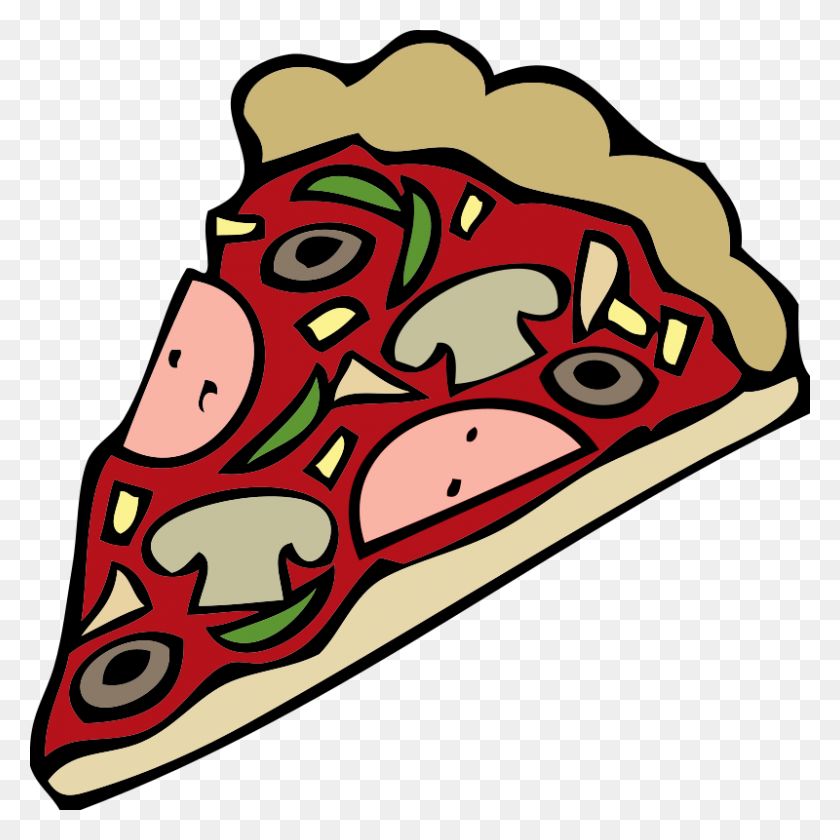 800x800 Images Of Pizzas - Oligarchy Clipart