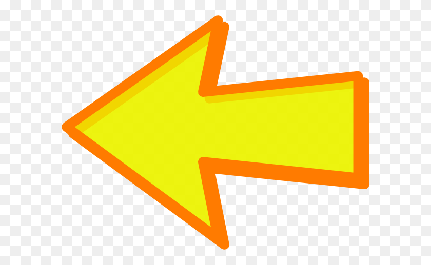 600x457 Images Of Yellow Arrow Png - Clickbait Arrow PNG