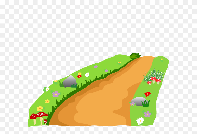 600x511 Images Png Path In The Forest - Forest Clipart PNG
