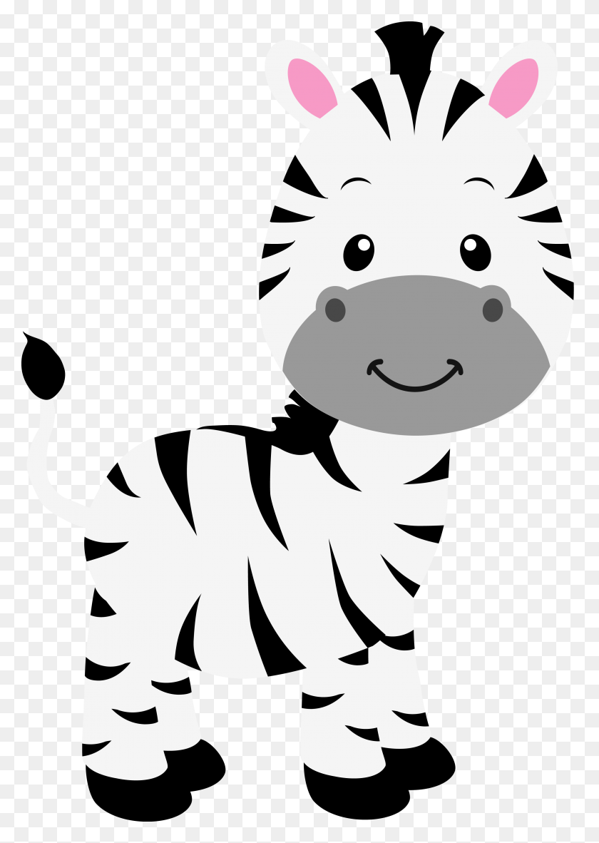 3131x4506 Imágenes Safari, Schablonen Y Kinder - Baby Zebra Clipart