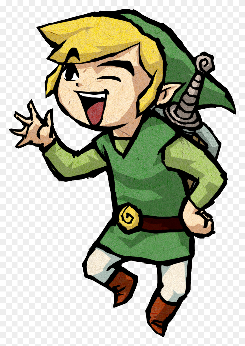1073x1551 Images Toon Link Hd Wallpaper And Background - Zelda PNG