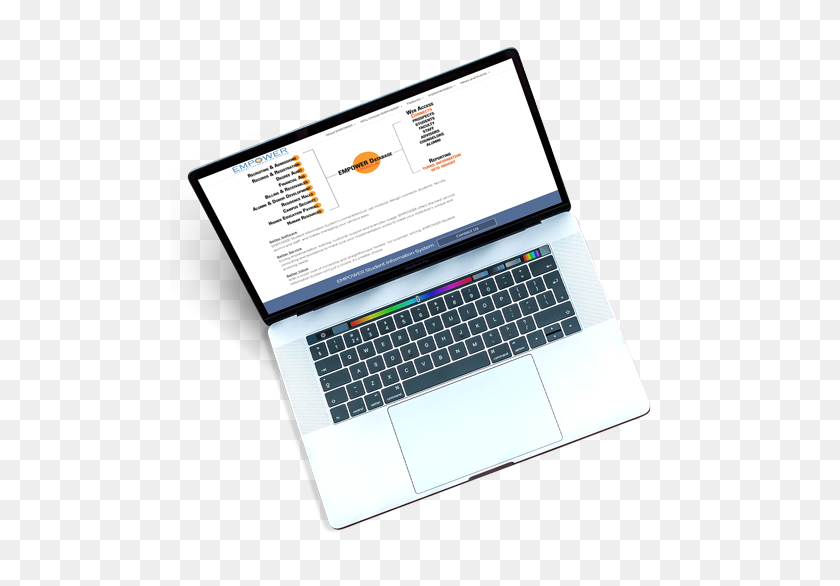 500x526 Imagetek Empower App Just Laptop Open Mockup - Laptop Mockup PNG