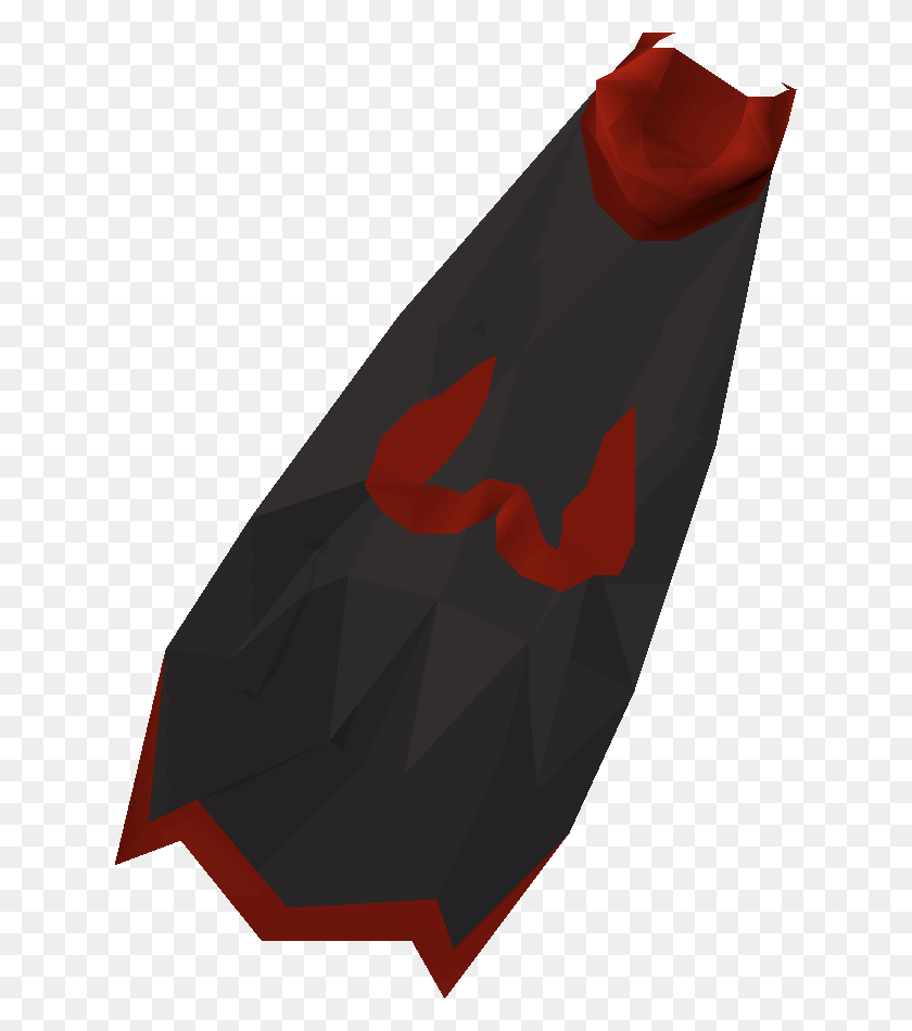 628x890 Imbued Zamorak Cape - Red Cape PNG