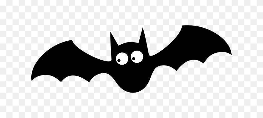 640x320 Immagine Correlata Halloween Bat Silhouette And Bats - Bat Silhouette Clip Art