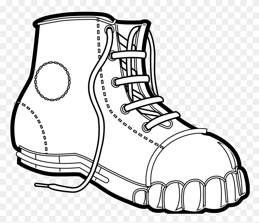 3333x2837 Впечатляющие Идеи Дизайна Обуви Клипарт Черно-Белый - Необычная Обувь Клипарт