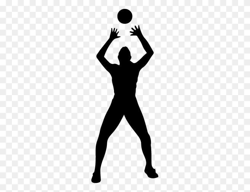 225x586 Improve Your Volleyball Perfomance - Volleyball Spike Clipart