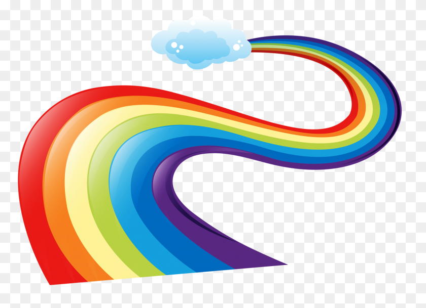 1600x1128 In Clip Rainbow, Rainbow - Rainbow Line PNG