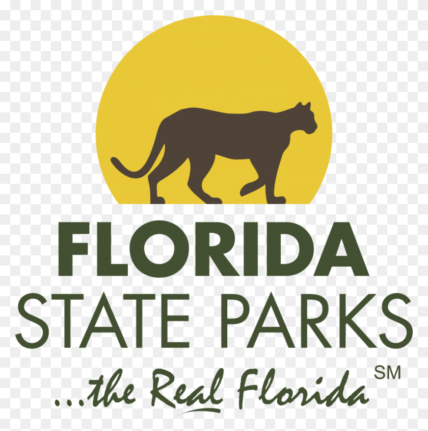 900x905 В Доме Graphcs Логотип Государственных Парков Флориды Департамент Флориды - Флорида Png