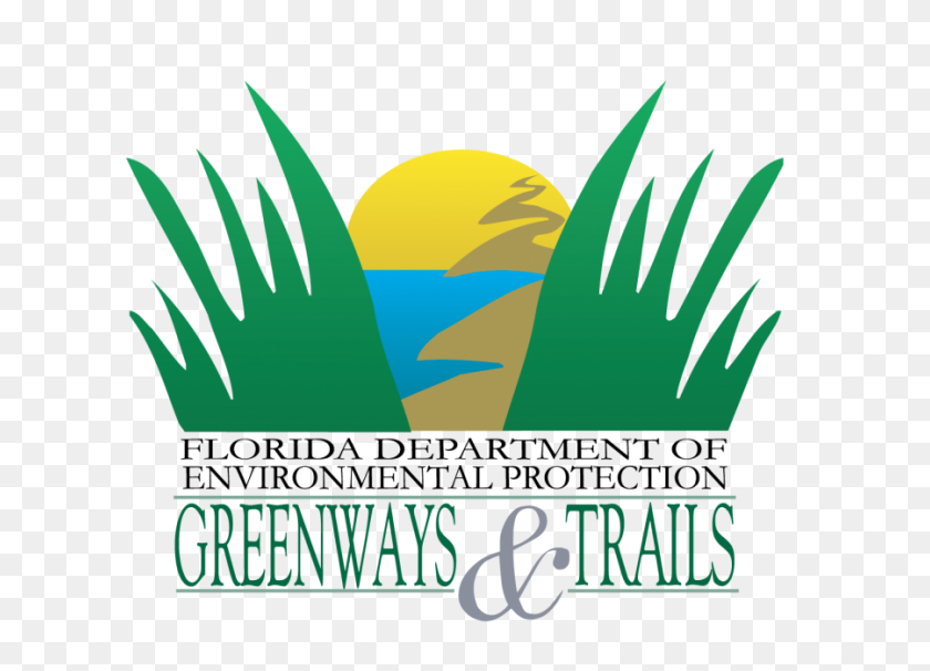 900x630 In House Graphcs Greenways And Trails Logo Florida - Florida PNG