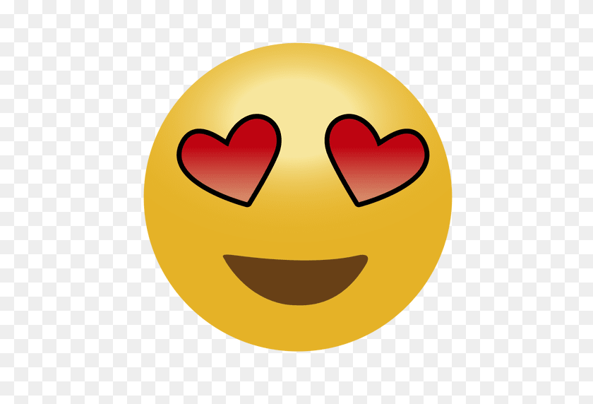 512x512 In Love Emoji Emoticon - Love Emoji PNG