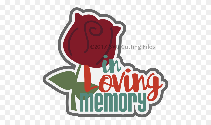 500x440 In Loving Memory - In Loving Memory Clipart