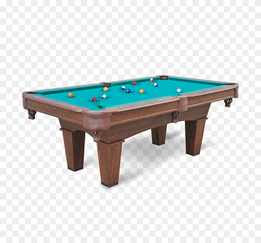720x720 In Saxton Billiard Table - Pool Table PNG