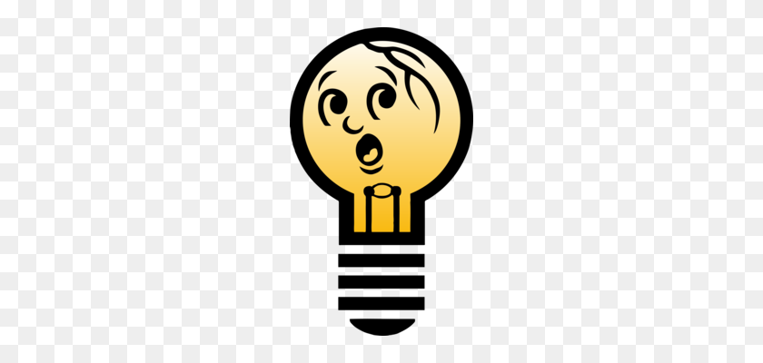 202x340 Incandescent Light Bulb Lamp Computer Icons Download Free - Light Bulb Clipart No Background