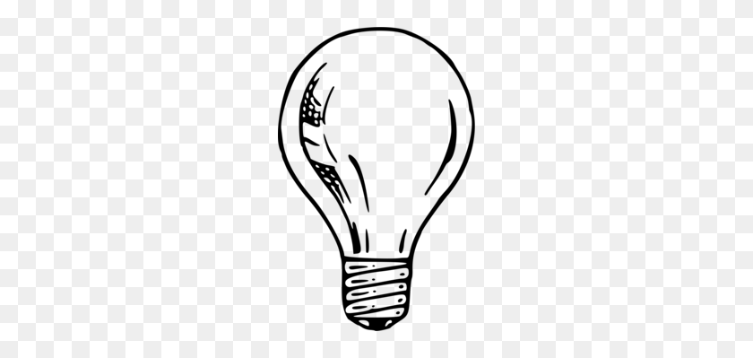 220x339 Incandescent Light Bulb Lamp Light Fixture Electric Light Free - Lamp Of Knowledge Clipart