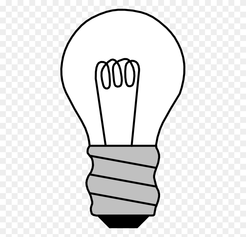 427x750 Лампа Накаливания Светодиодная Лампа Светильник - Светодиодный Клипарт