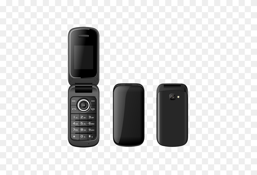 515x515 Inch Phone Slim Big Screen Flip Design Mobile Phone Hot - Flip Phone PNG