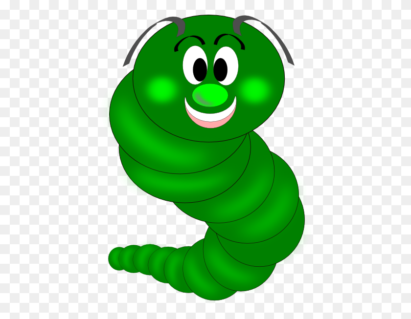 432x593 Inchworm Clipart Green Caterpillar - Inchworm Clipart
