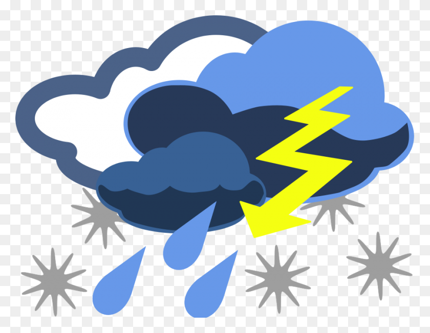 900x684 Inclement Weather Png Clip Arts For Web - Weather PNG