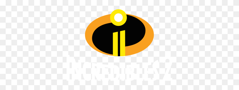 372x257 Incredibles Logopedia Fandom Powered - Incredibles 2 Logo PNG