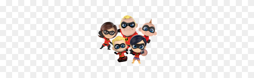 200x200 Incredibles Movbi Jack Jack Cosbaby Hot Toys Bobble - Incredibles 2 PNG