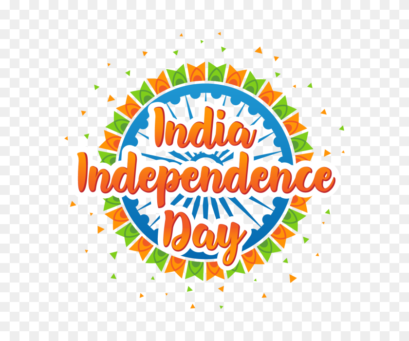 640x640 Independence Day Of India With Colorful Flags August, Holiday - Independence Day PNG