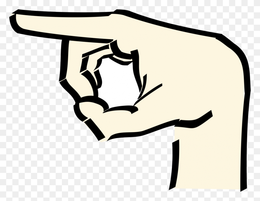 989x750 Index Finger Pointing Hand - Finger Pointing At You Clipart