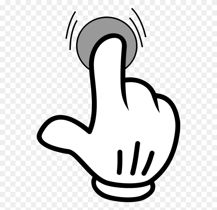 556x750 Index Finger Pointing Hand Computer Icons - Pointer Finger PNG