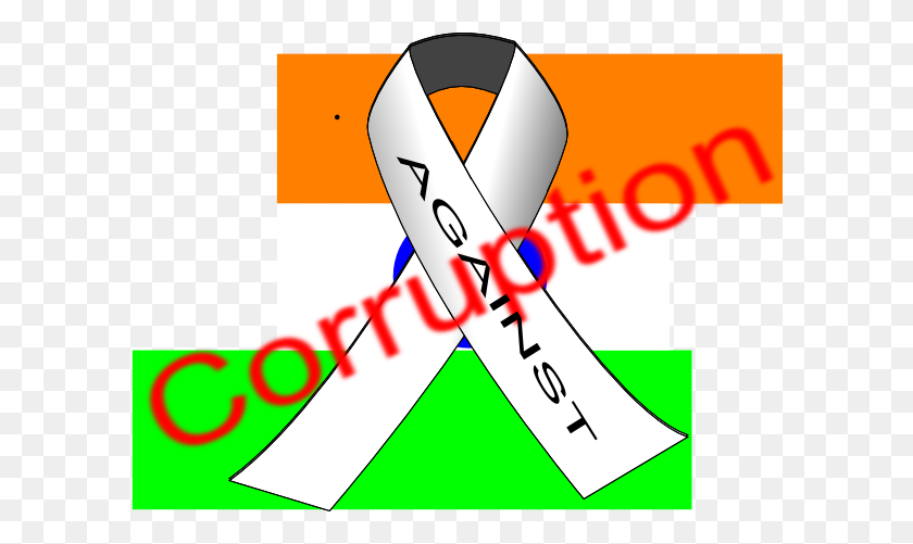 600x441 India Contra La Corrupción Clipart - Corruption Clipart
