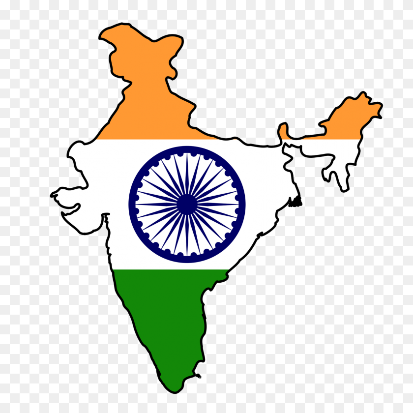1600x1600 India Clipart - Map Clipart